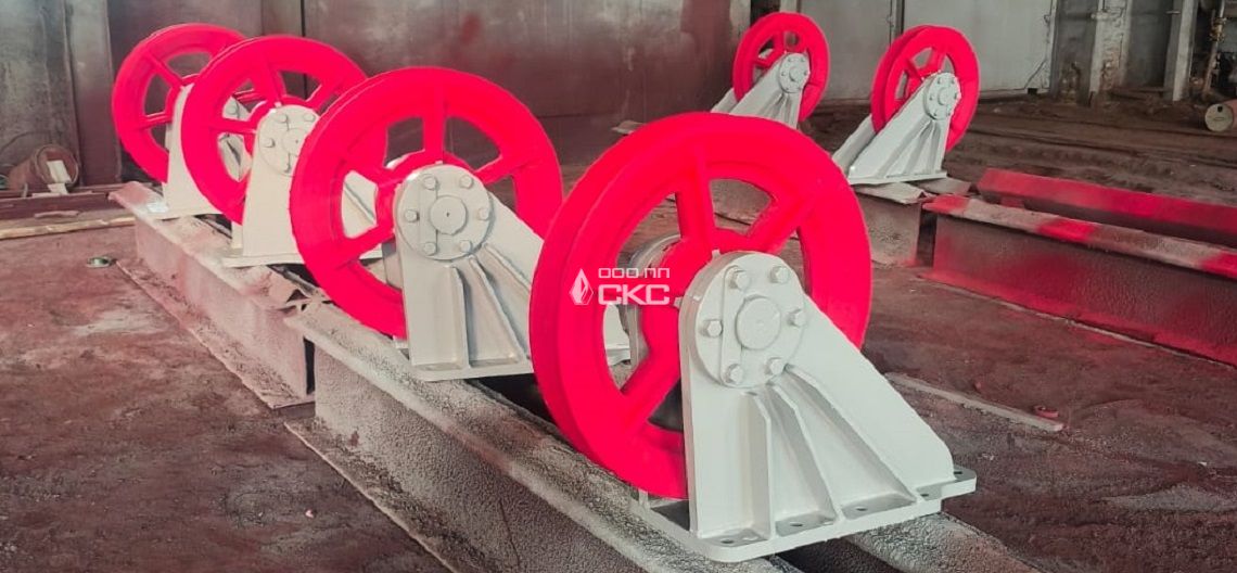 Шкивы копровые проходческие ШКН, ШКП